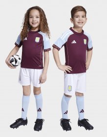 adidas Aston Villa FC 2025/26 Home Kit Children