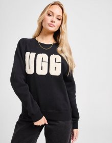 UGG Fuzzy Logo Crew Sweatshirt