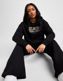 EA7 Emporio Armani Shine Logo Crew Sweatshirt