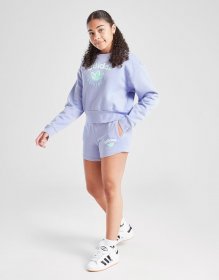 adidas Girls' Puffed Logo Shorts Junior