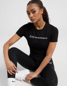 EA7 Emporio Armani Logo Slim Crop T-Shirt