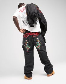 Ed Hardy Double Knee Dragon Jeans