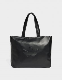 adidas Polyurethan Outline Trefoil Shopper Tasche
