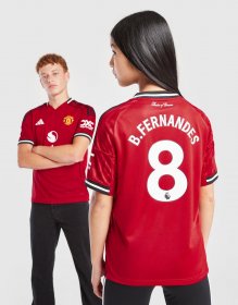 adidas Manchester United FC 25/26 Fernandes Home Shirt JR