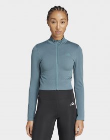adidas Workout Essentials Strickjacke mit durchgehendem Reißverschluss