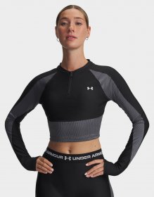 Under Armour Long-Sleeves UA HG Rib 1/4 Zip
