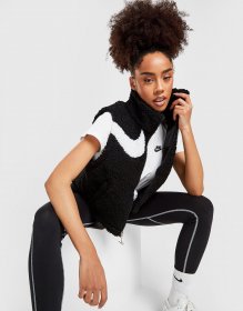 Nike Swoosh Sherpa Weste Damen