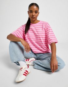 adidas Originals Stripe Oversized Boyfriend T-Shirt