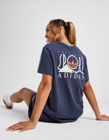 adidas Originals Sport Graphic Boyfriend T-Shirt Damen