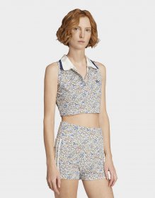 adidas adidas Originals x Liberty London Sleeveless Crop Poloshirt