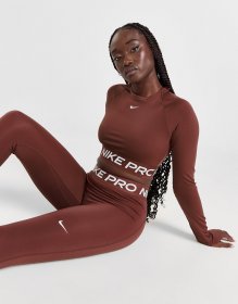 Nike Pro Long Sleeve Cropped Top