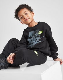 Nike Futura Graphic Fleece Crew Trainingsanzug Kleinkinder