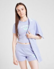 adidas Originals Girls' Puff Logo T-Shirt Junior