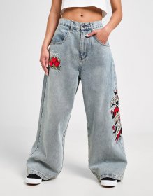 Ed Hardy Dagger Wide Jeans