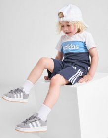 adidas Linear T-Shirt/Shorts Set Babys