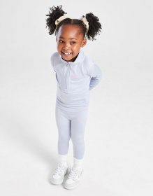 Nike Girls' Pacer 1/4 Zip Trainingsoberteil/Leggings Set Babys