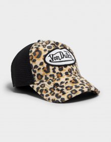 Von Dutch Cheetah Trucker Cap