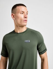 EA7 Emporio Armani Tape Sleeve Poly T-Shirt