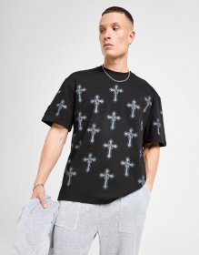 Dirty London Wordmark All Over Print T-Shirt