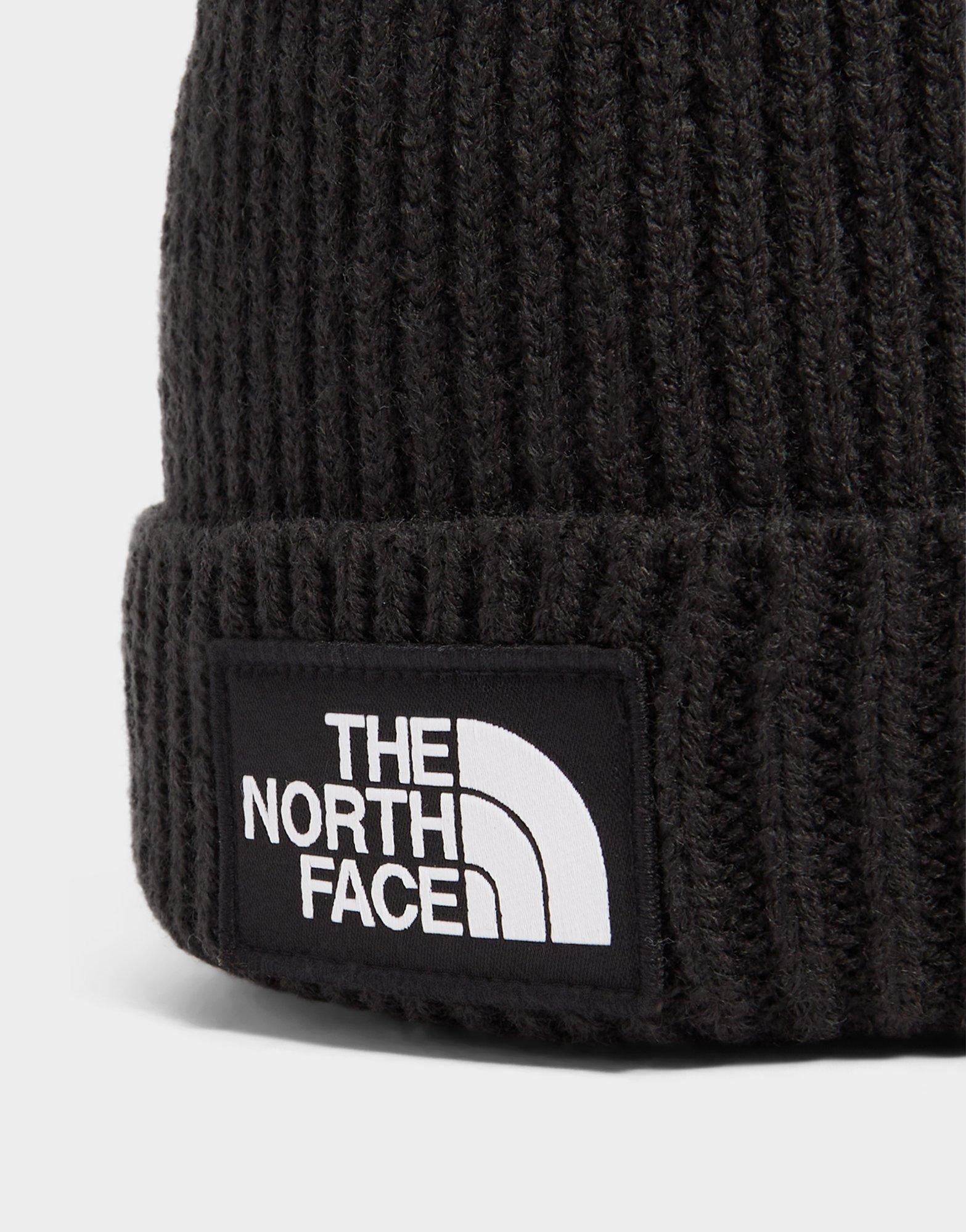 The North Face Logo Box Cuffed Beanie Mütze