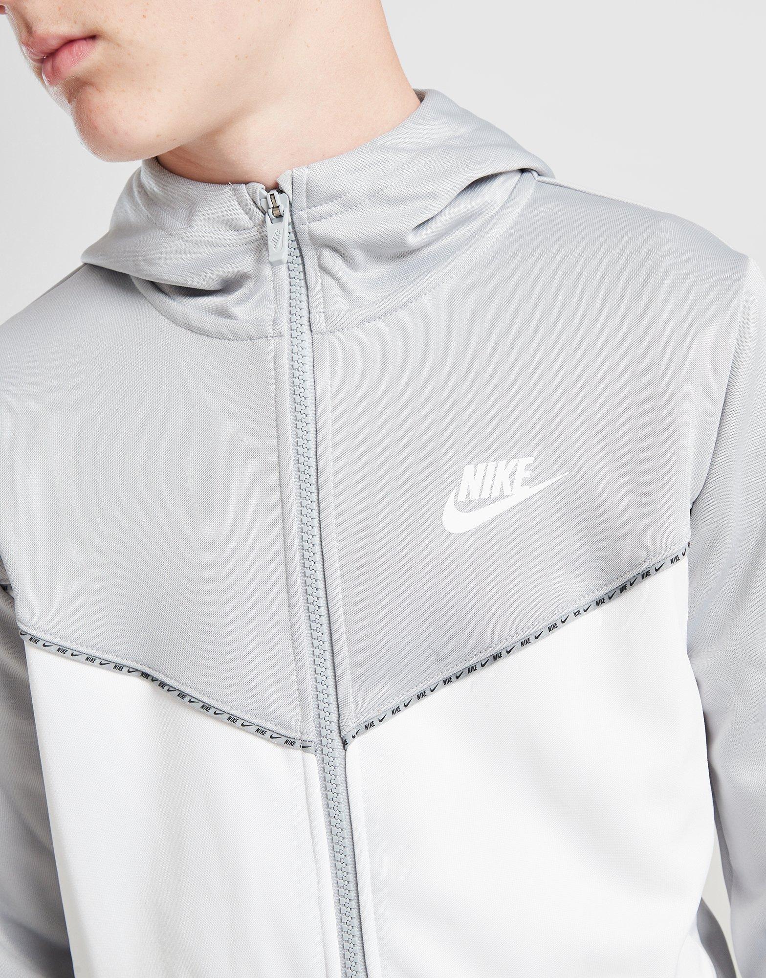 Nike Tape Poly Full Zip Hoodie Kinder