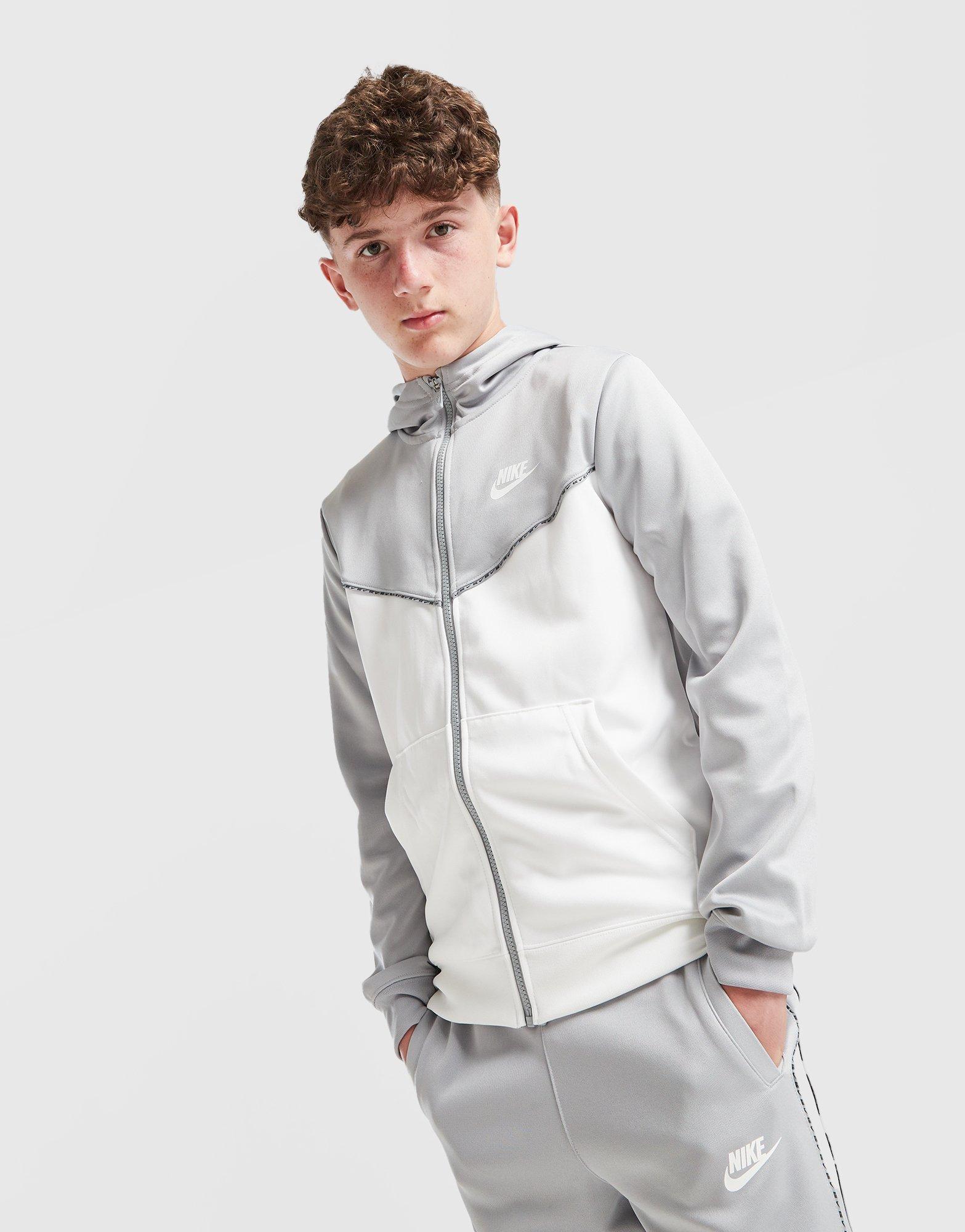 Nike Tape Poly Full Zip Hoodie Kinder