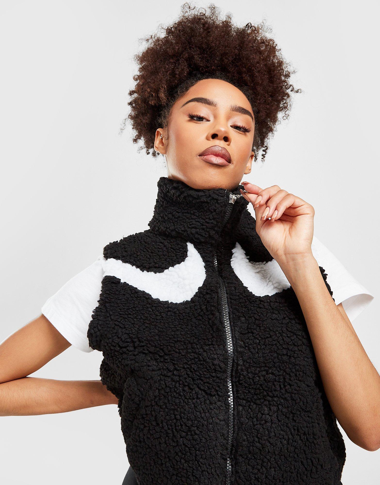 Nike Swoosh Sherpa Weste Damen