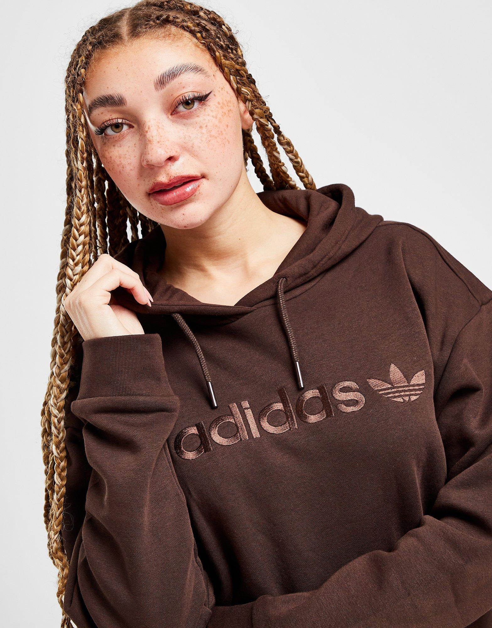 adidas Originals Embroidered Overhead Hoodie Damen