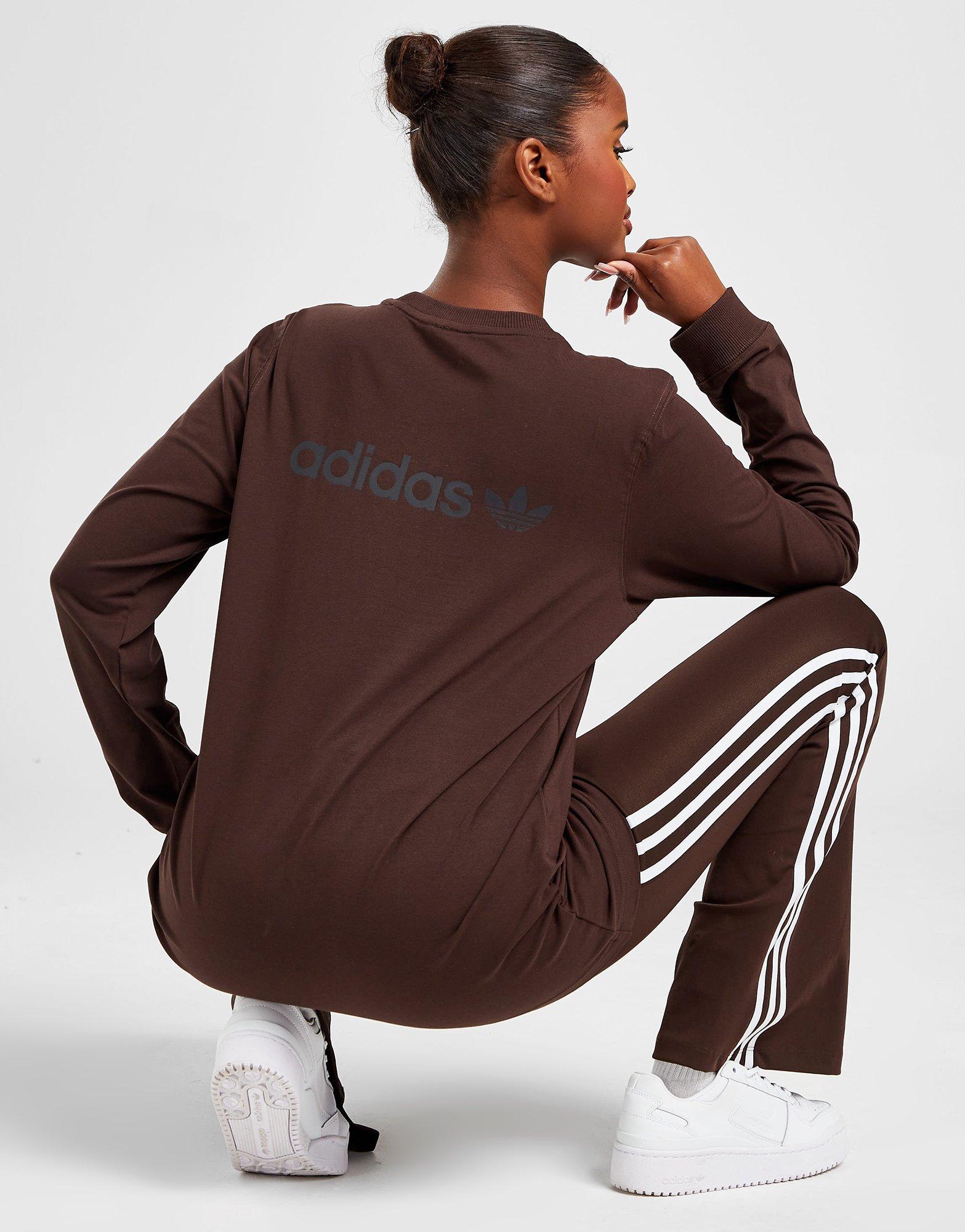 adidas Originals Embroidered Linear Langarmshirt Damen