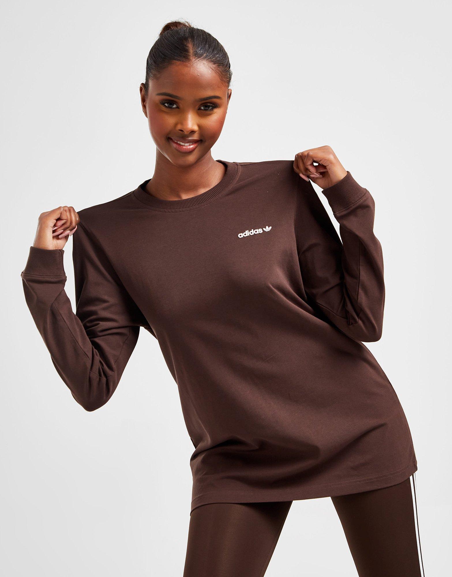 adidas Originals Embroidered Linear Langarmshirt Damen