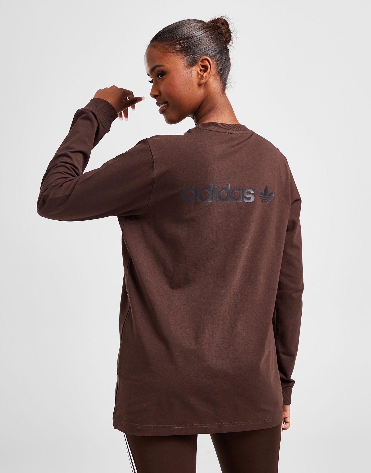 adidas Originals Embroidered Linear Langarmshirt Damen