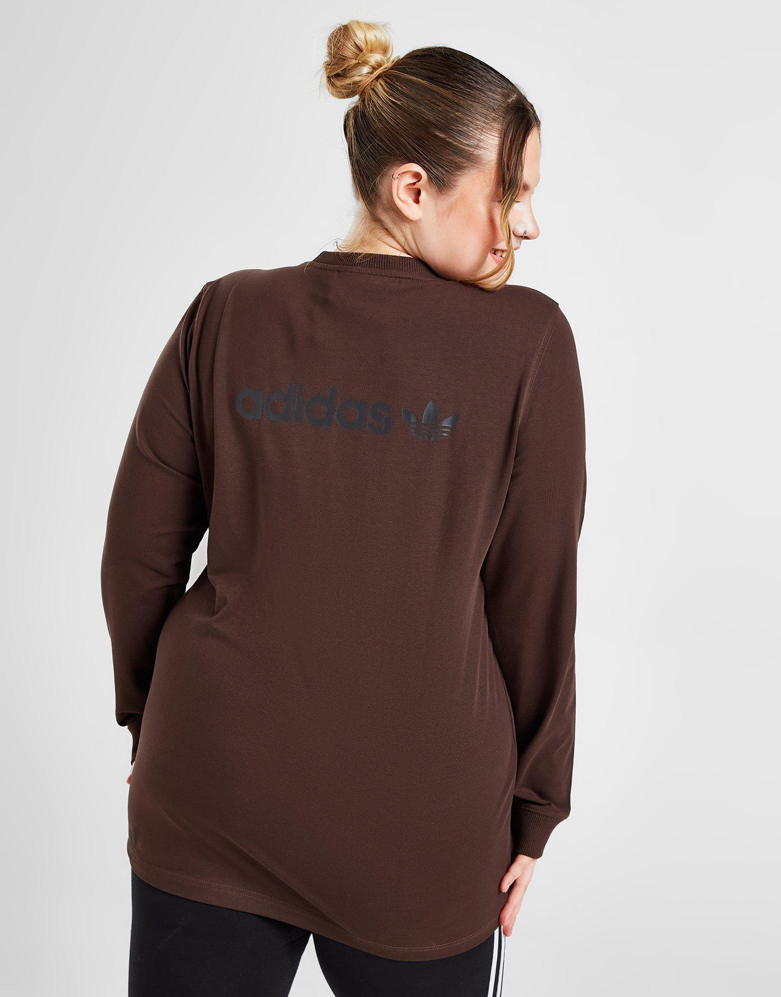 adidas Originals Embroidered Linear Langarmshirt Damen