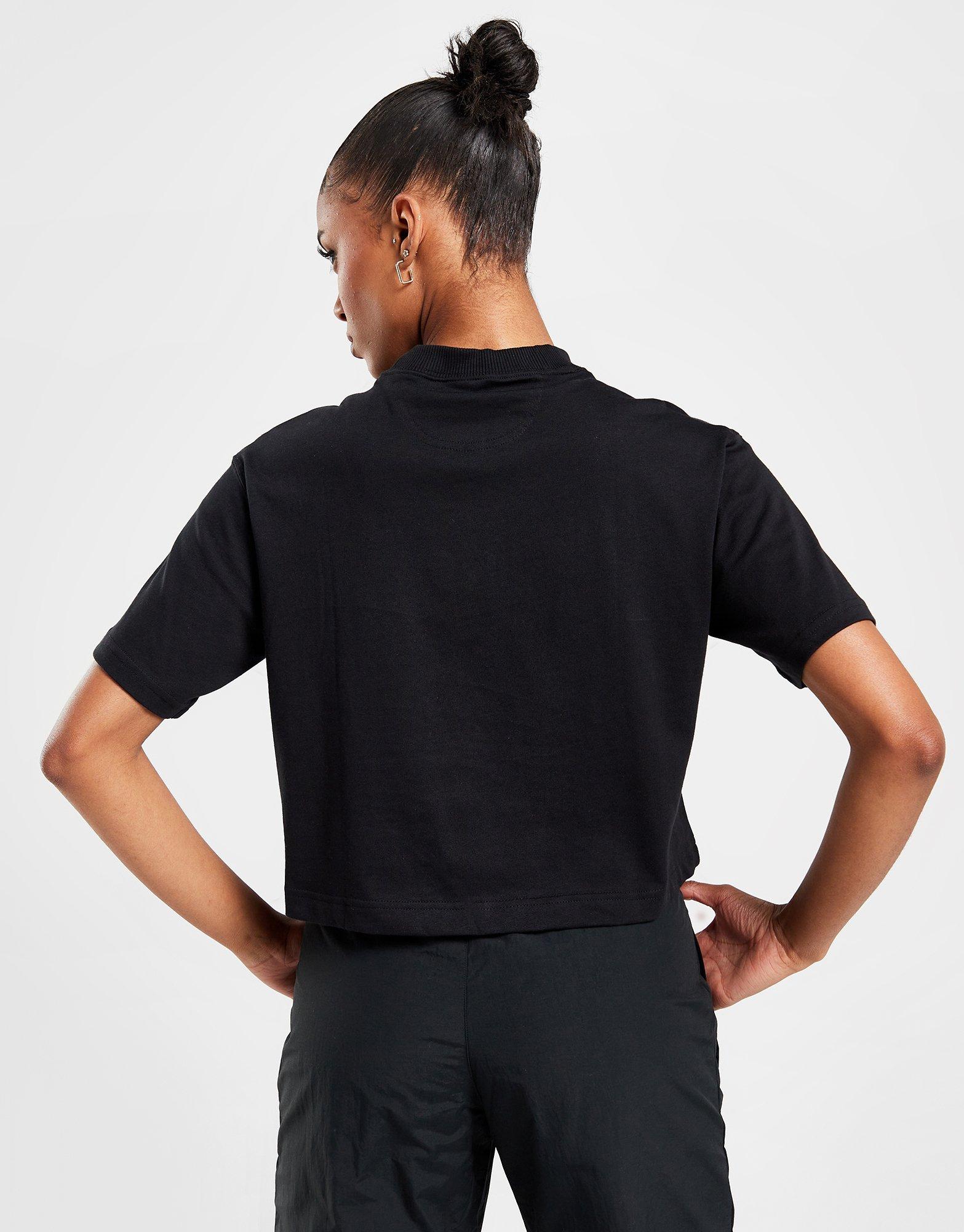 Reebok reebok classics big logo cropped t-shirt