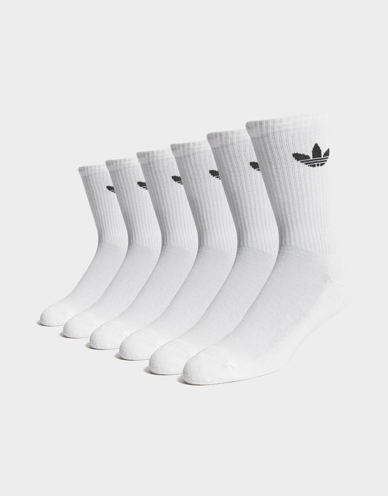 adidas Originals Trefoil Cushion Crew Socken, 6 Paar
