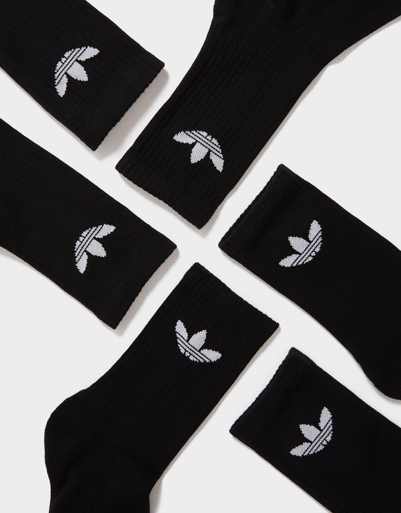 adidas Originals 6er-Pack Trefoil Cushion Crew Socken