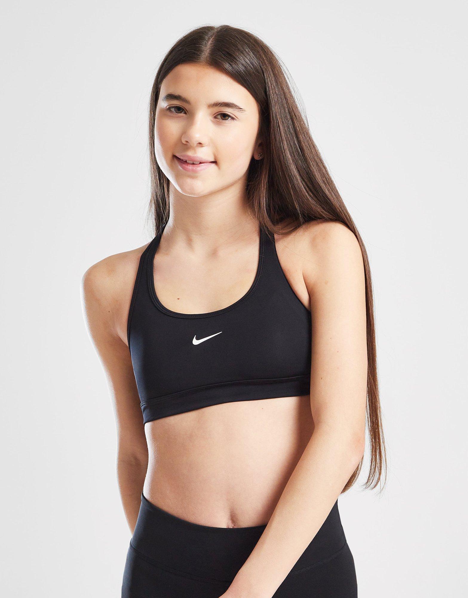 Nike Girls\' Fitness Swoosh Sport-BH Kinder