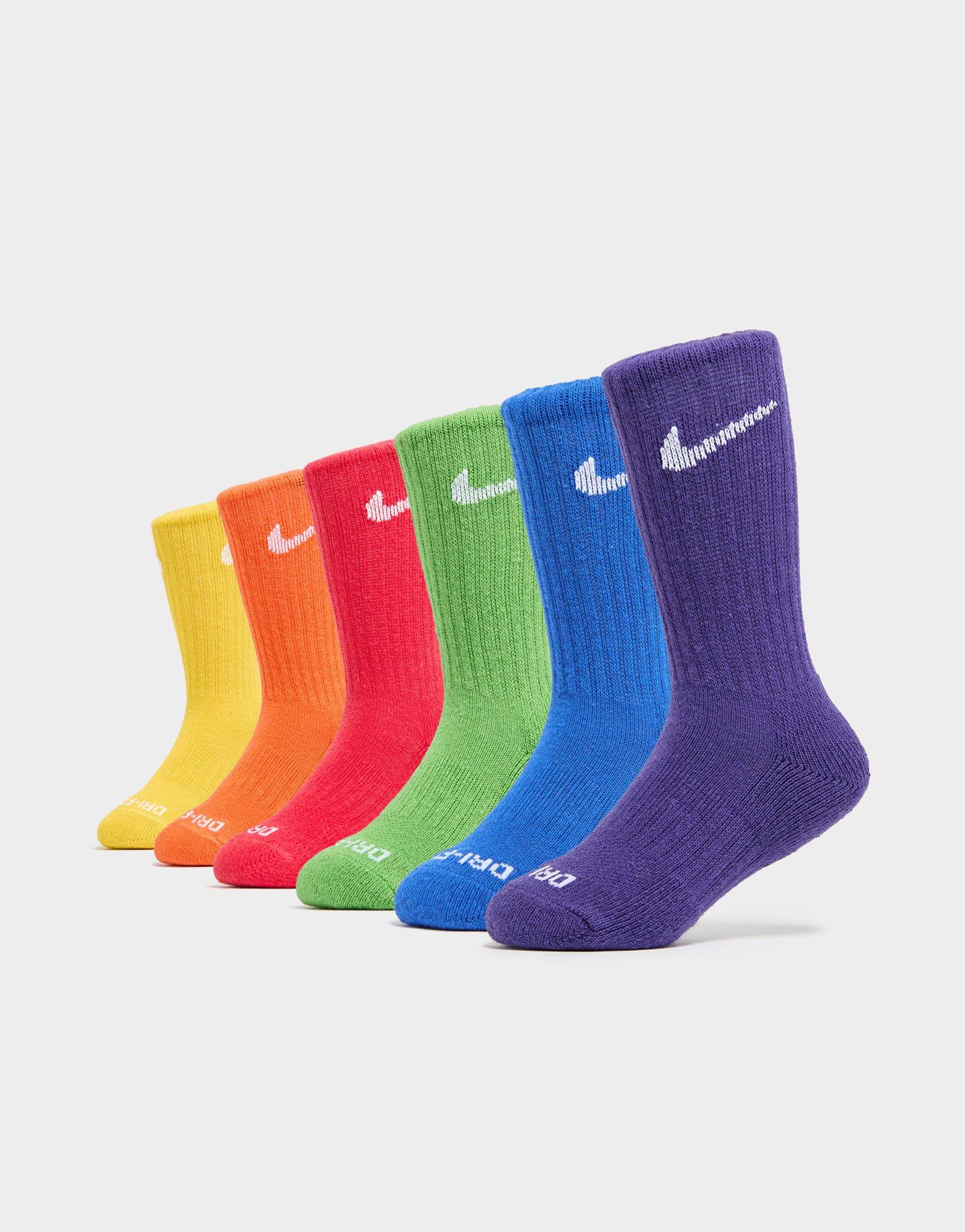 Nike 6er-Pack Crew Socken Kleinkinder