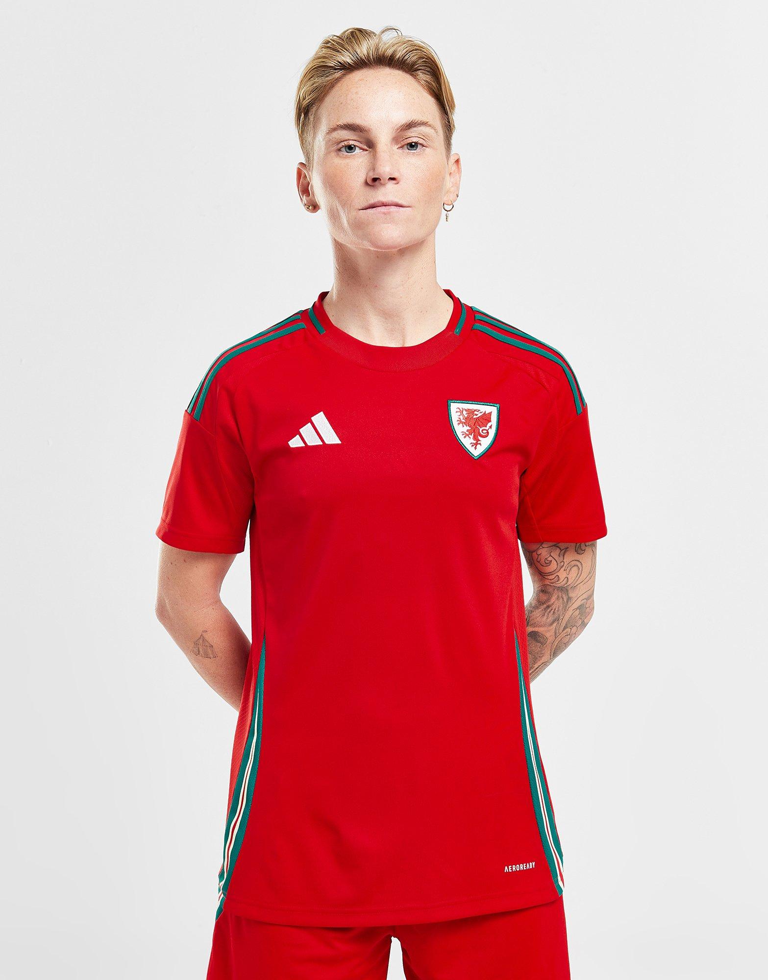 adidas Wales 2024 Heim Shirt Damen
