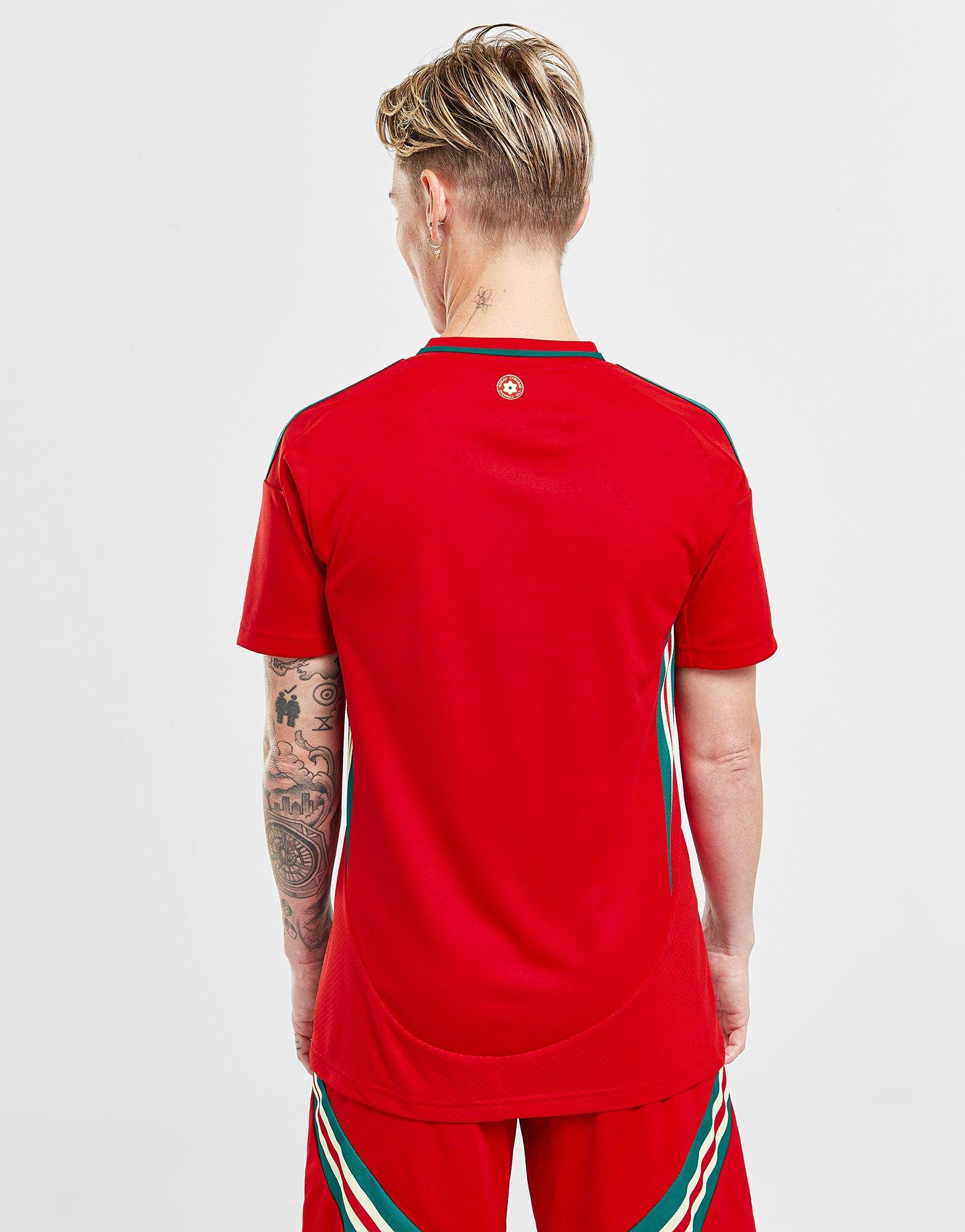 adidas Wales 2024 Heim Shirt Damen