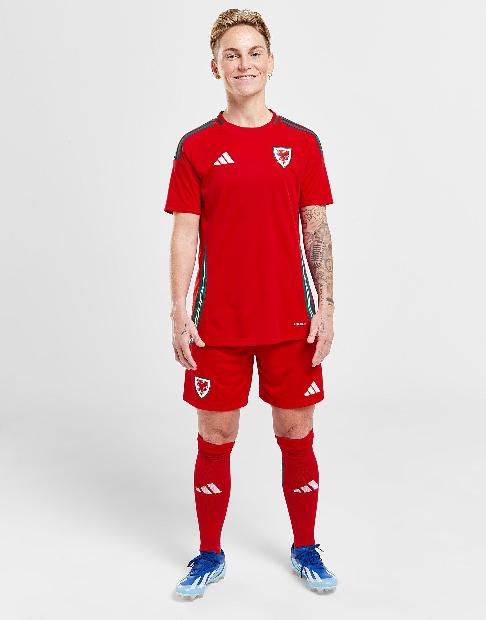 adidas Wales 2024 Heim Shirt Damen
