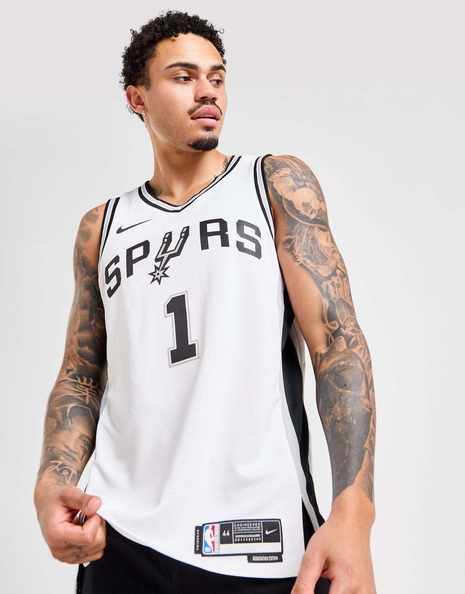 Nike NBA San Antonio Spurs Wembanyama #1 Jersey