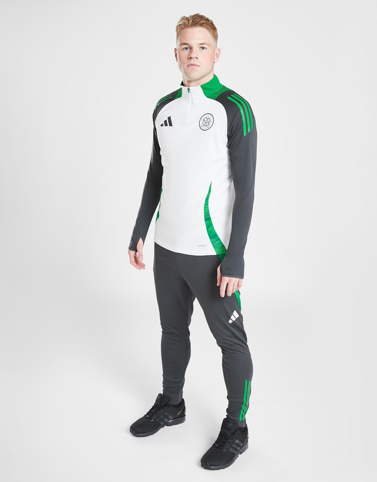 adidas Celtic Trainingsoberteil mit Viertelreißverschluss