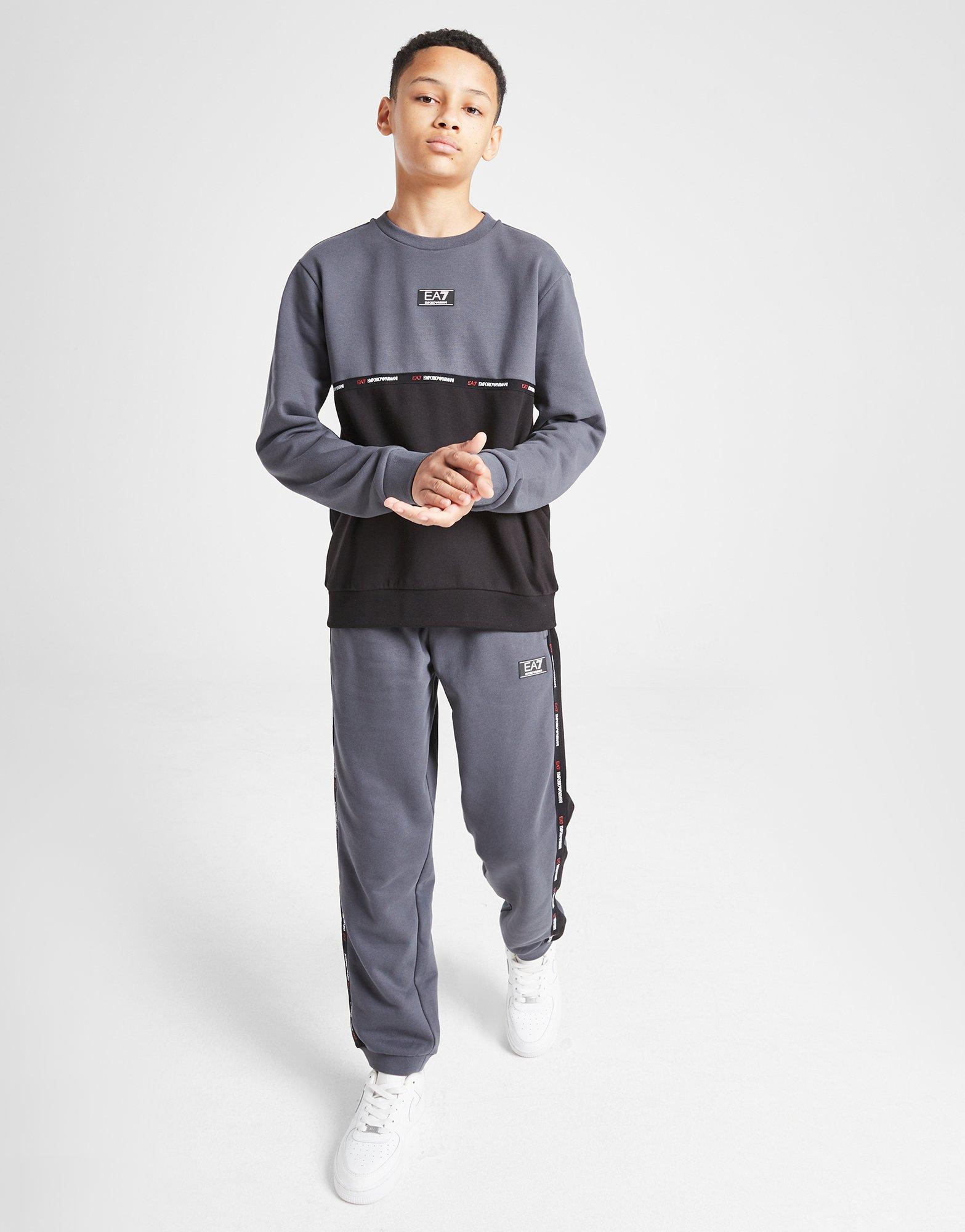 EA7 Emporio Armani Tape Crew Sweatshirt Kinder