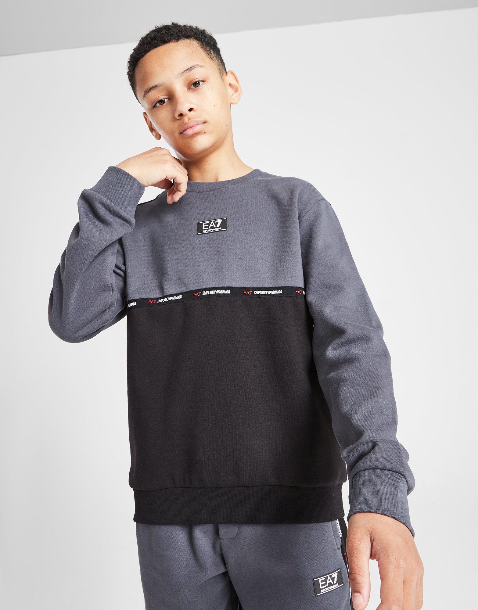 EA7 Emporio Armani Tape Crew Sweatshirt Kinder