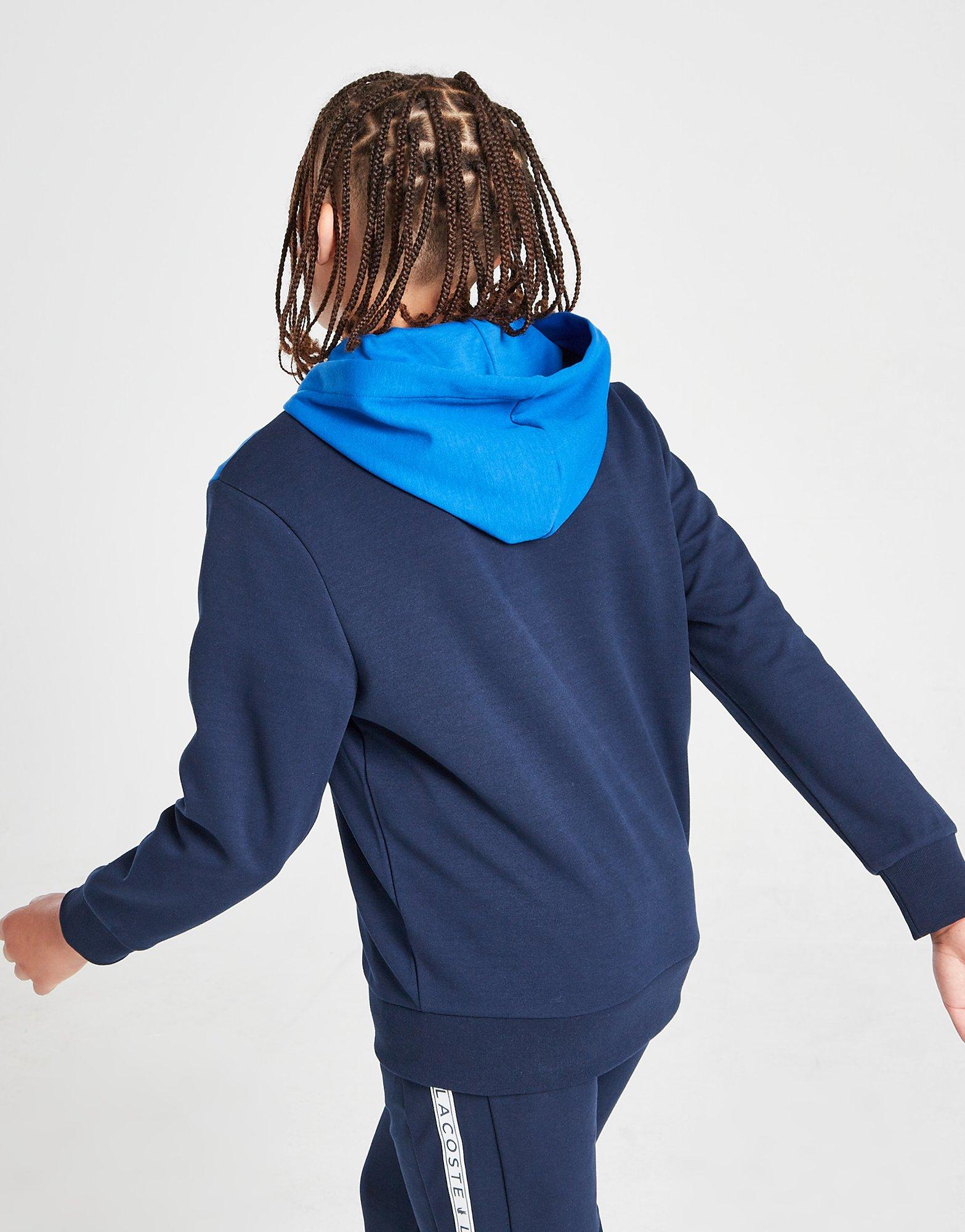 Lacoste Tape Zip Hoodie Kinder
