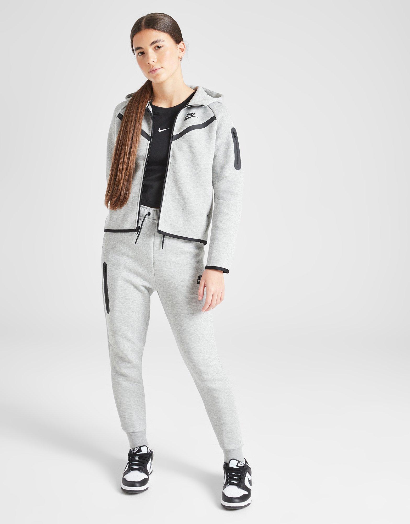 Nike Girls\' Tech Fleece Full Zip Hoodie Junior