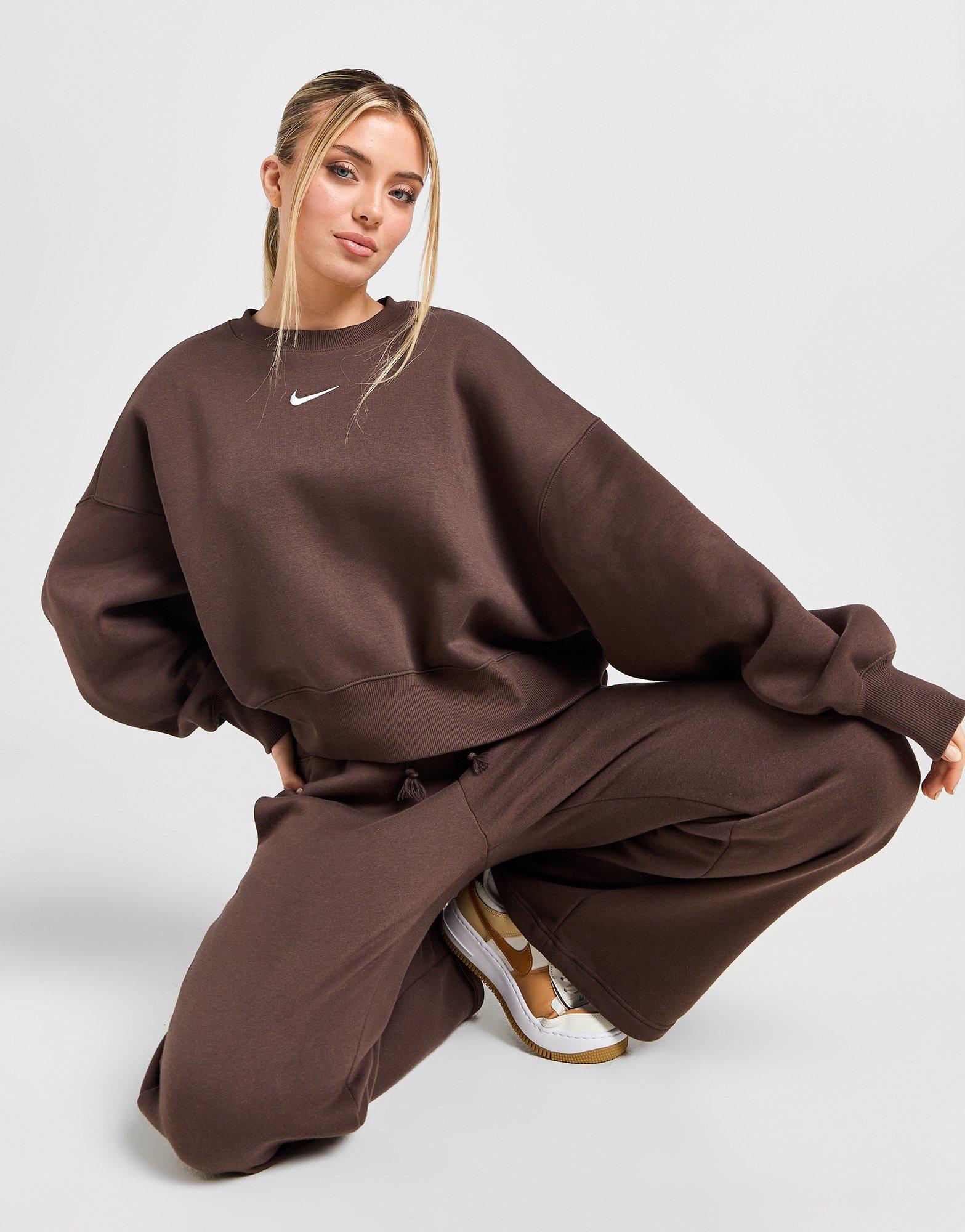 Nike Phoenix Oversized Crop Crew Sweatshirt