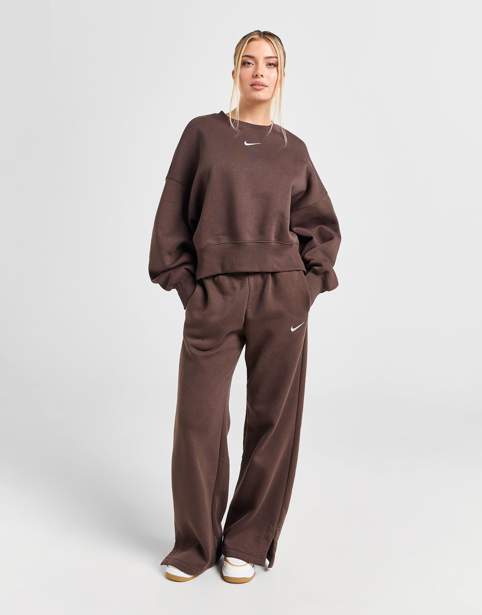 Nike Phoenix Oversized Crop Crew Sweatshirt