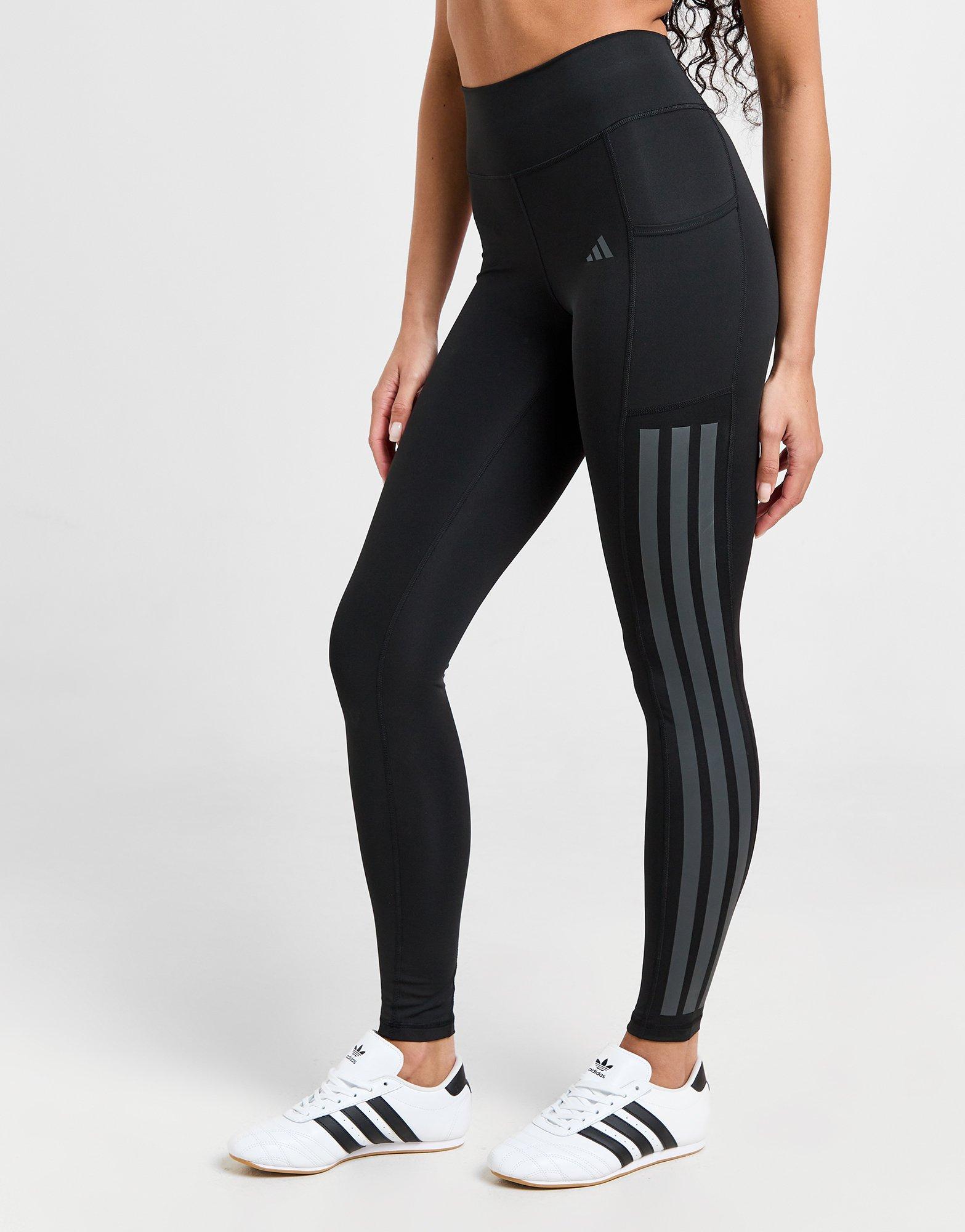 adidas Optime 3-Streifen Full-Length Leggings