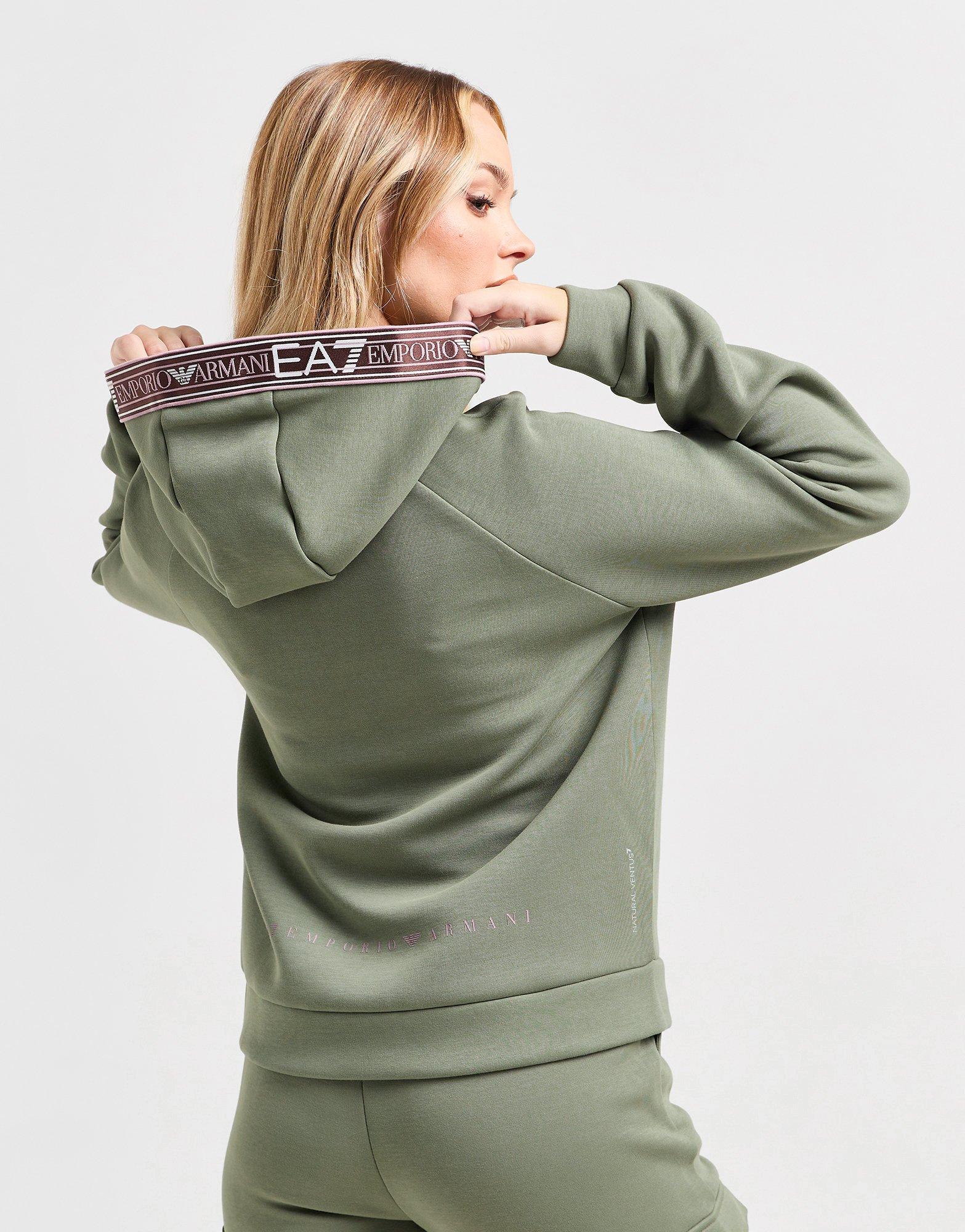 EA7 Emporio Armani Ventus Tape 1/2 Zip Hoodie